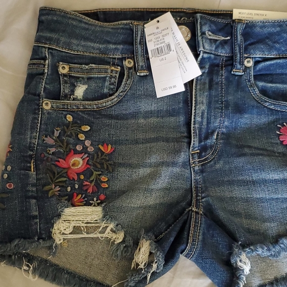New American Eagle denim shorts. - Picture 3 of 12